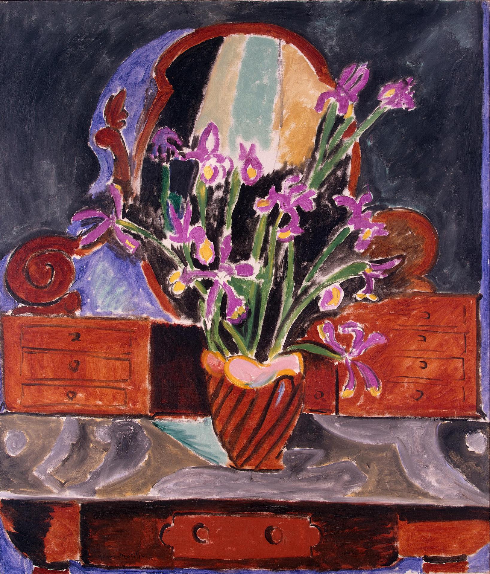 Henri Matisse - Vase of Irises 1912